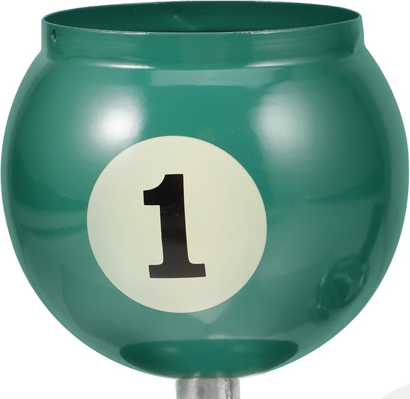 Vintage Style Automatic Windproof Metal Ashtray with Lid Push Button Design for Home Office - Image 4